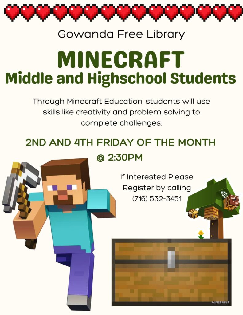Minecraft Middle & Highschool