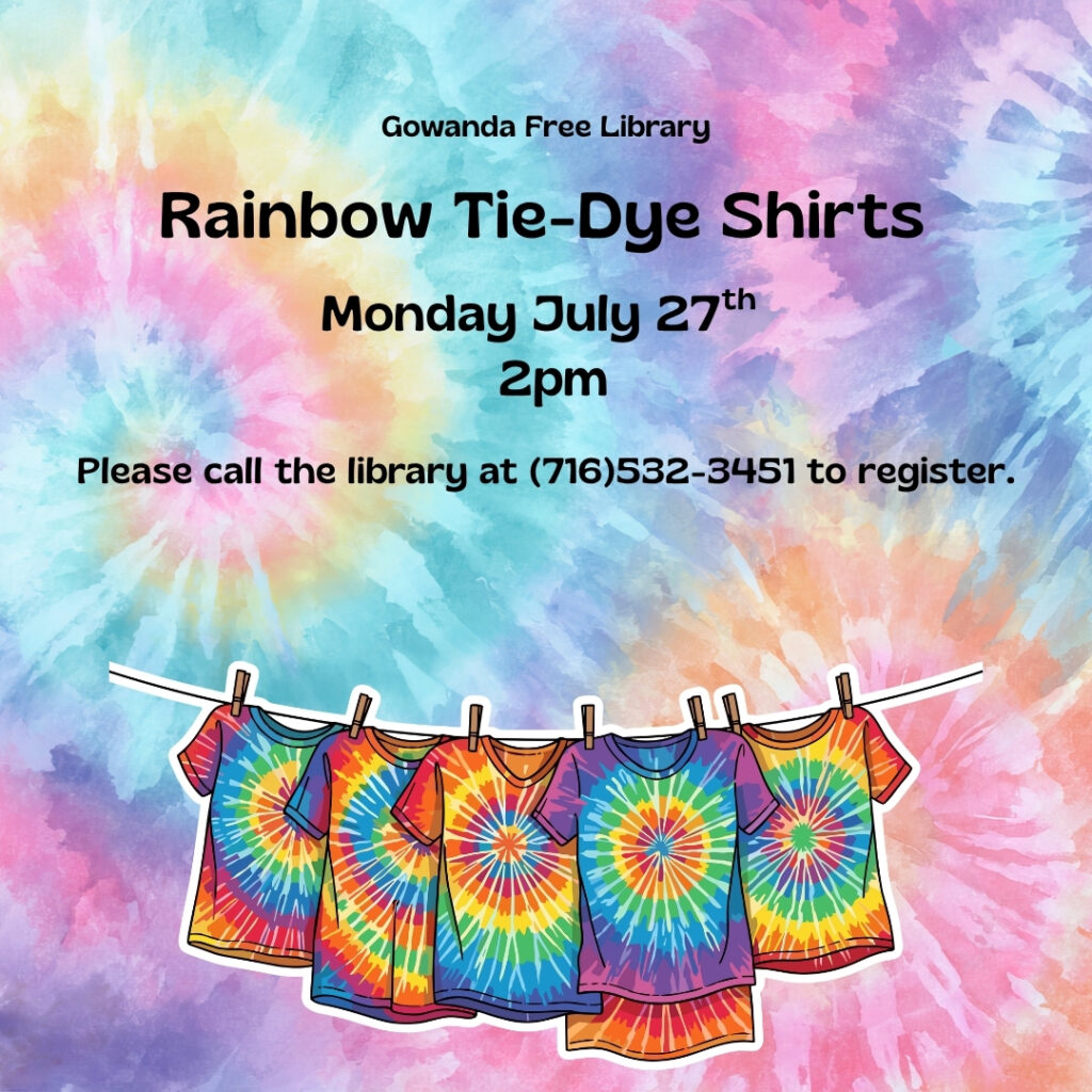 Rainbow Tie-Dye Shirts